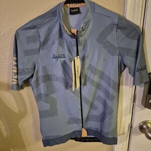 Safetti Women's Light Blue Cycling Jersey